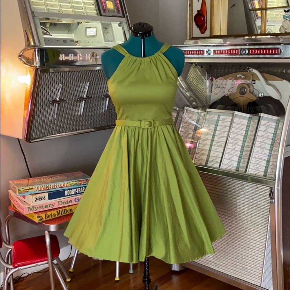 Pinup Couture Olive Harley dress, size Large EUC